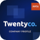 Twentyco - Company Profile PowerPoint template - GraphicRiver Item for Sale